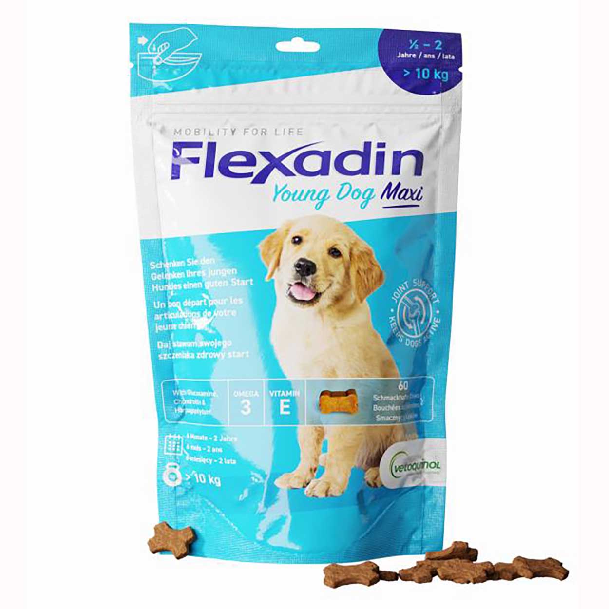 Flexadin Young Dog Maxi 60 Chews