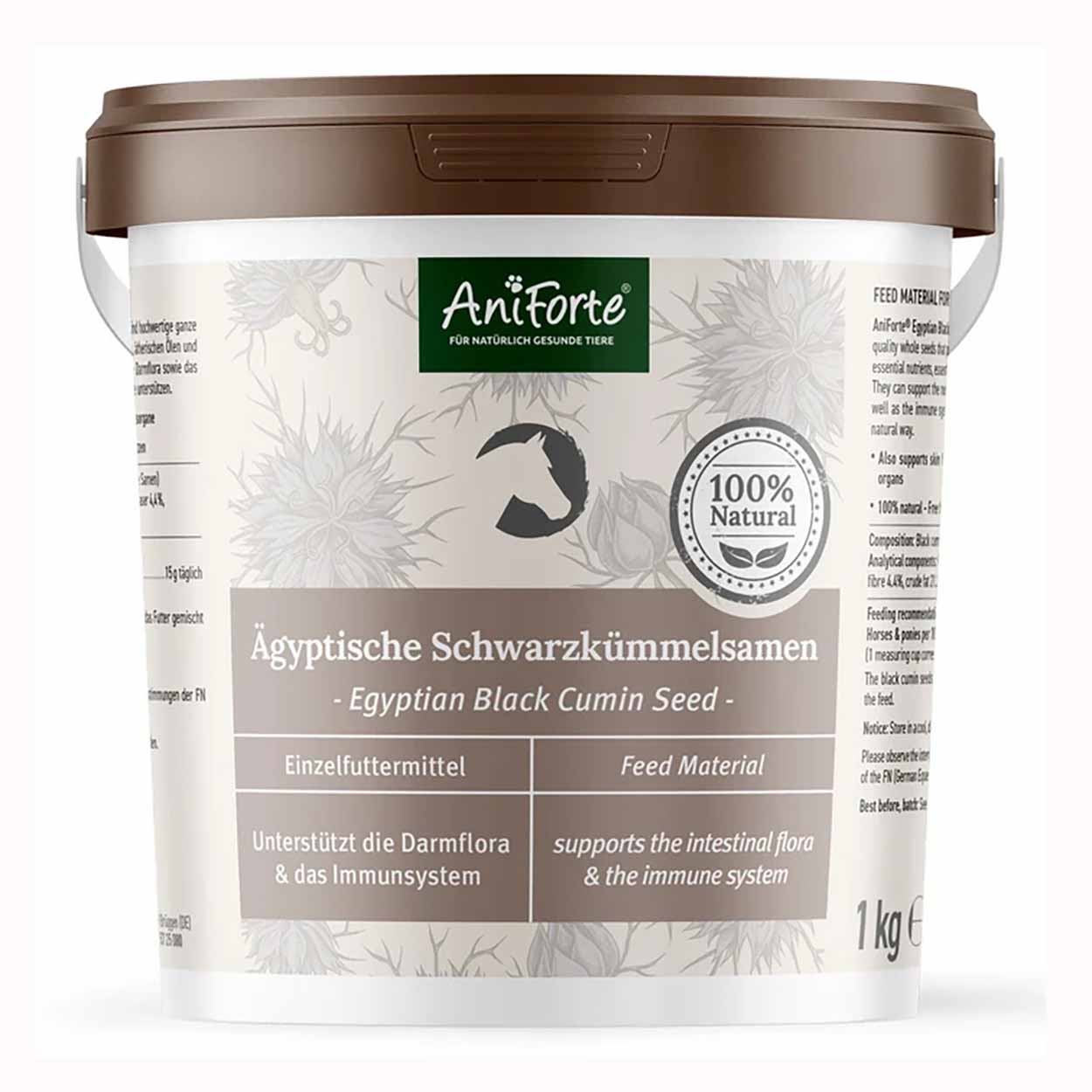 AniForte Pferd Ägyptische Schwarzkümmelsamen 1kg