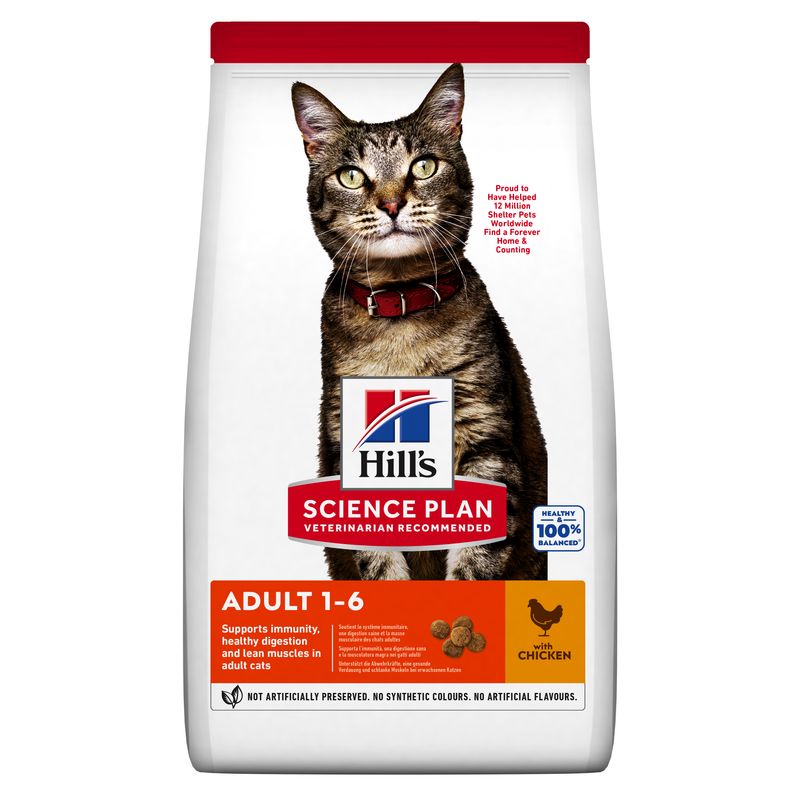 Hills Science Plan Katze Adult Huhn 15kg