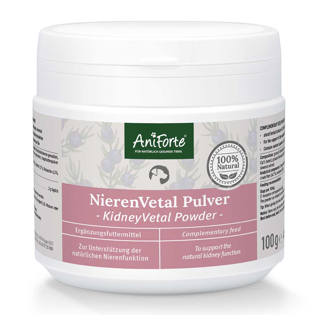 AniForte NierenVetal Pulver Hund 100g