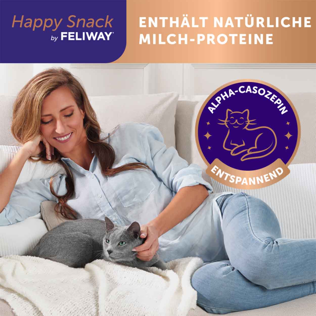 FELIWAY Happy Snack 6x15g