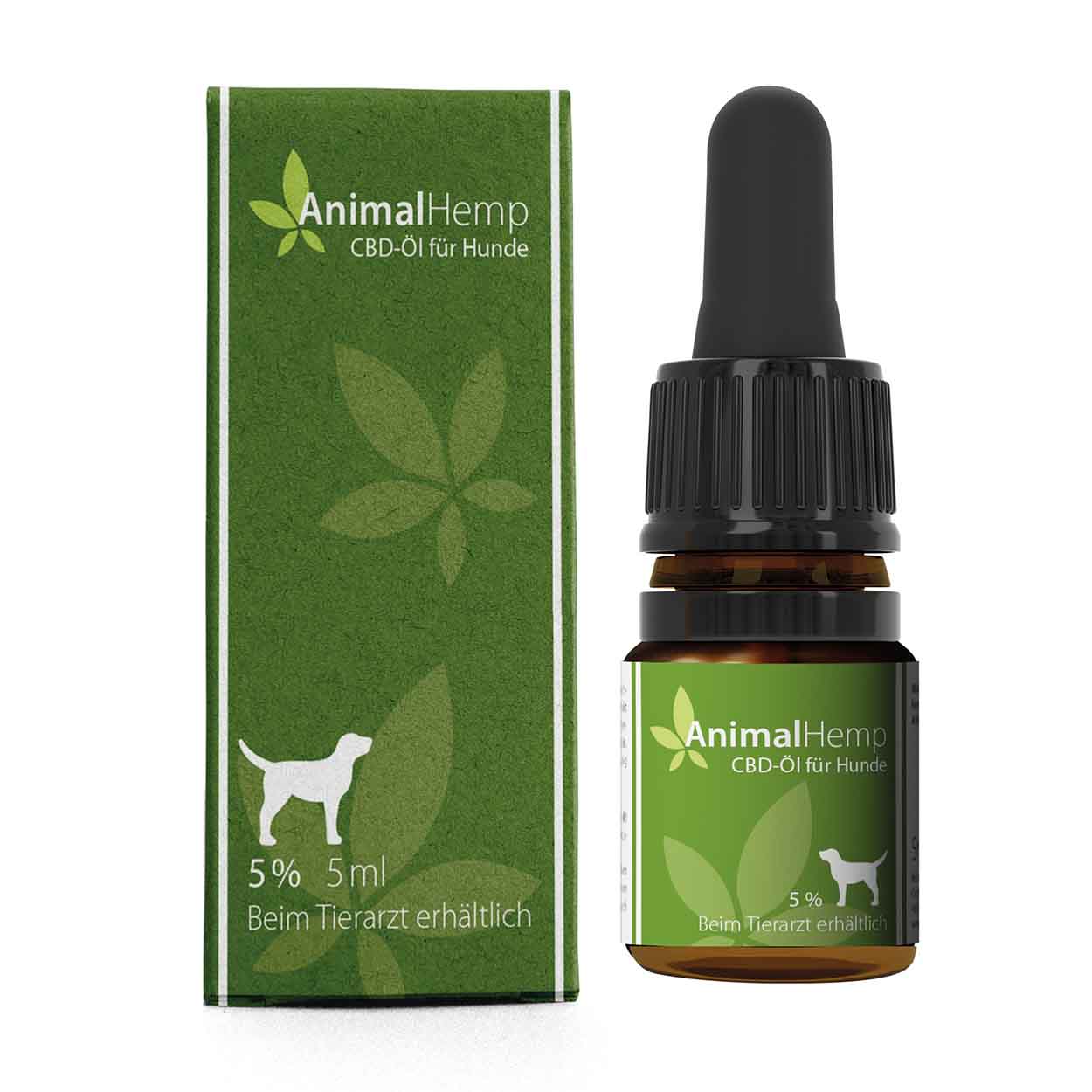 AnimalHemp CBD-Öl 5% Pflegeöl Hund 5ml