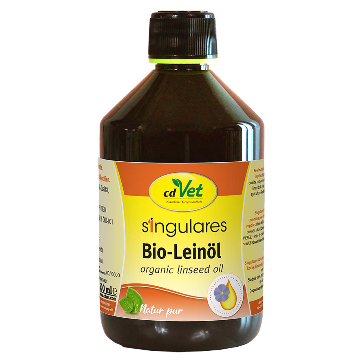 cdVet Singulares Bio-Leinöl 500ml