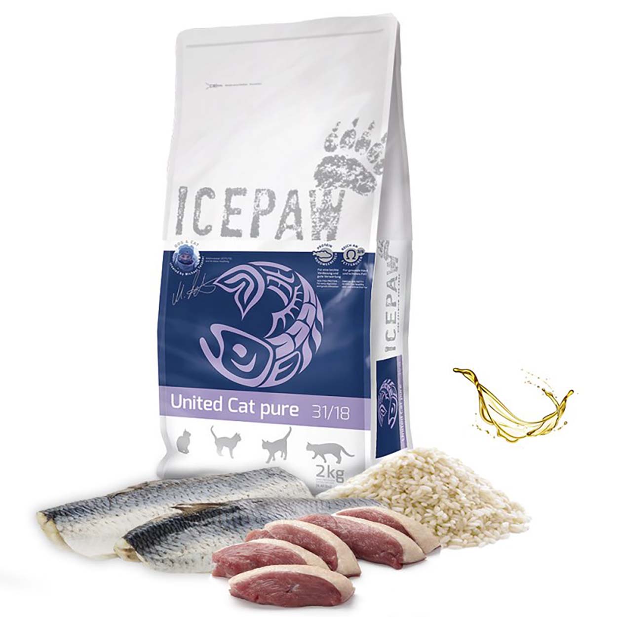 Icepaw United cat pure 2kg