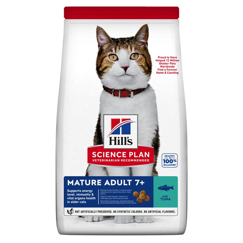 Hills Science Plan Katze Mature Adult 7+ Thunfisch 10kg