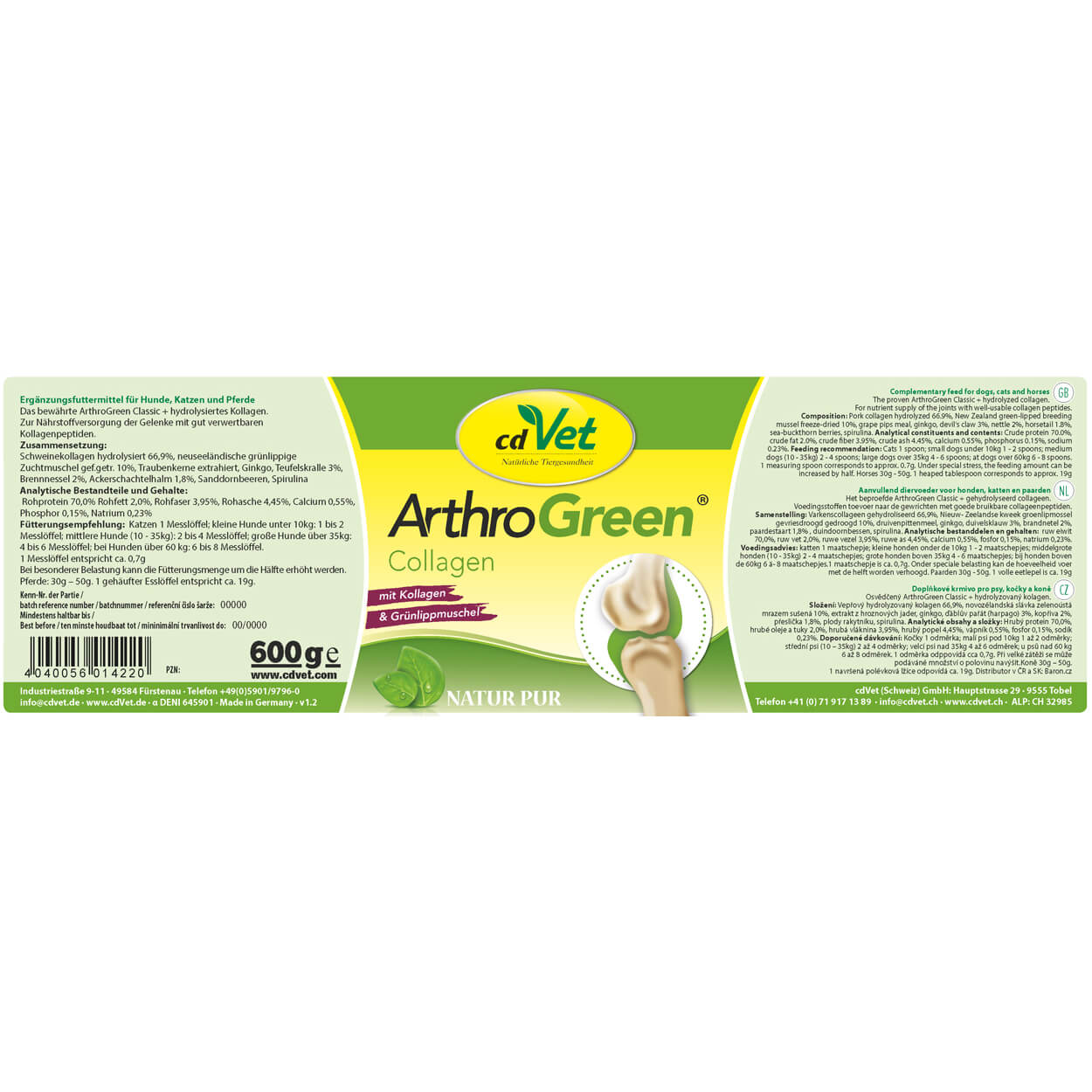 cdVet ArthroGreen Collagen