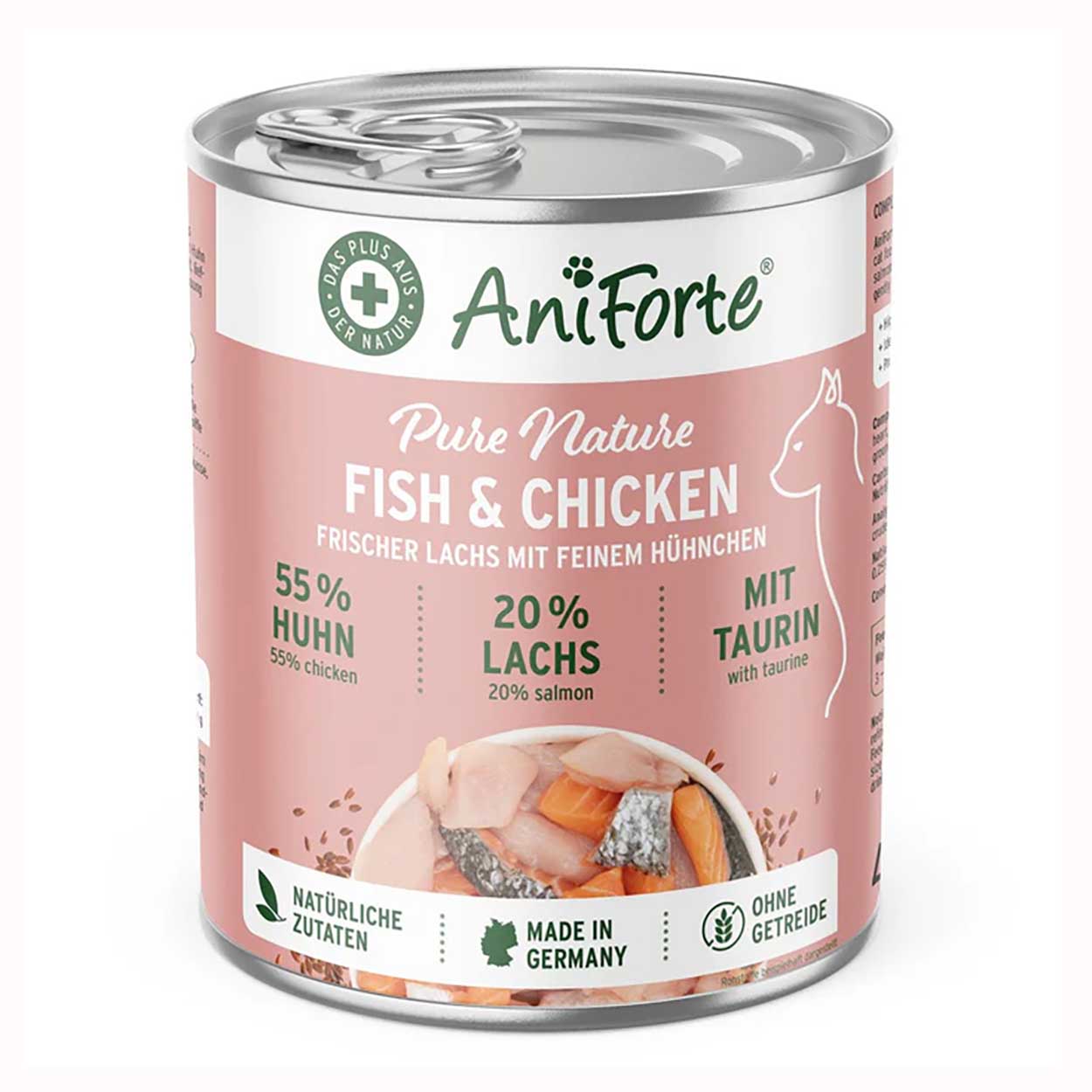 AniForte Pure Nature Fish & Chicken 6x400g