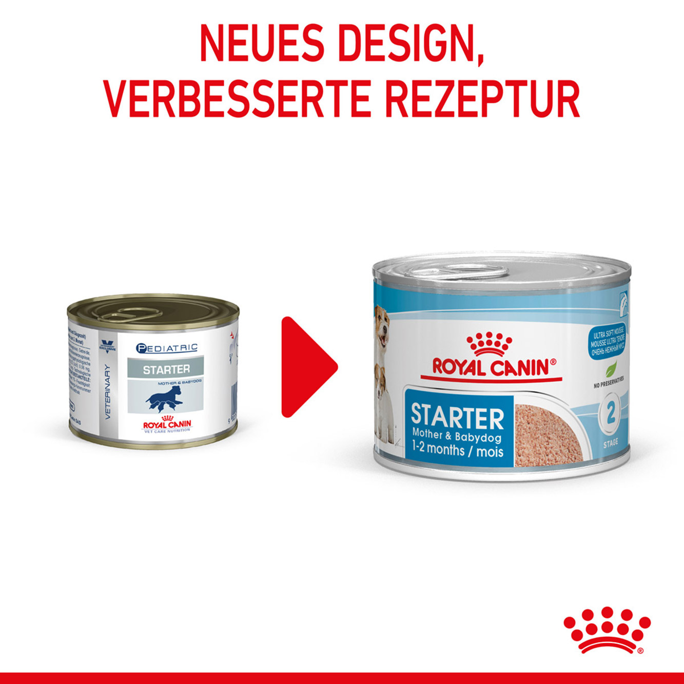 Royal Canin Hund Starter Mousse 12x195g