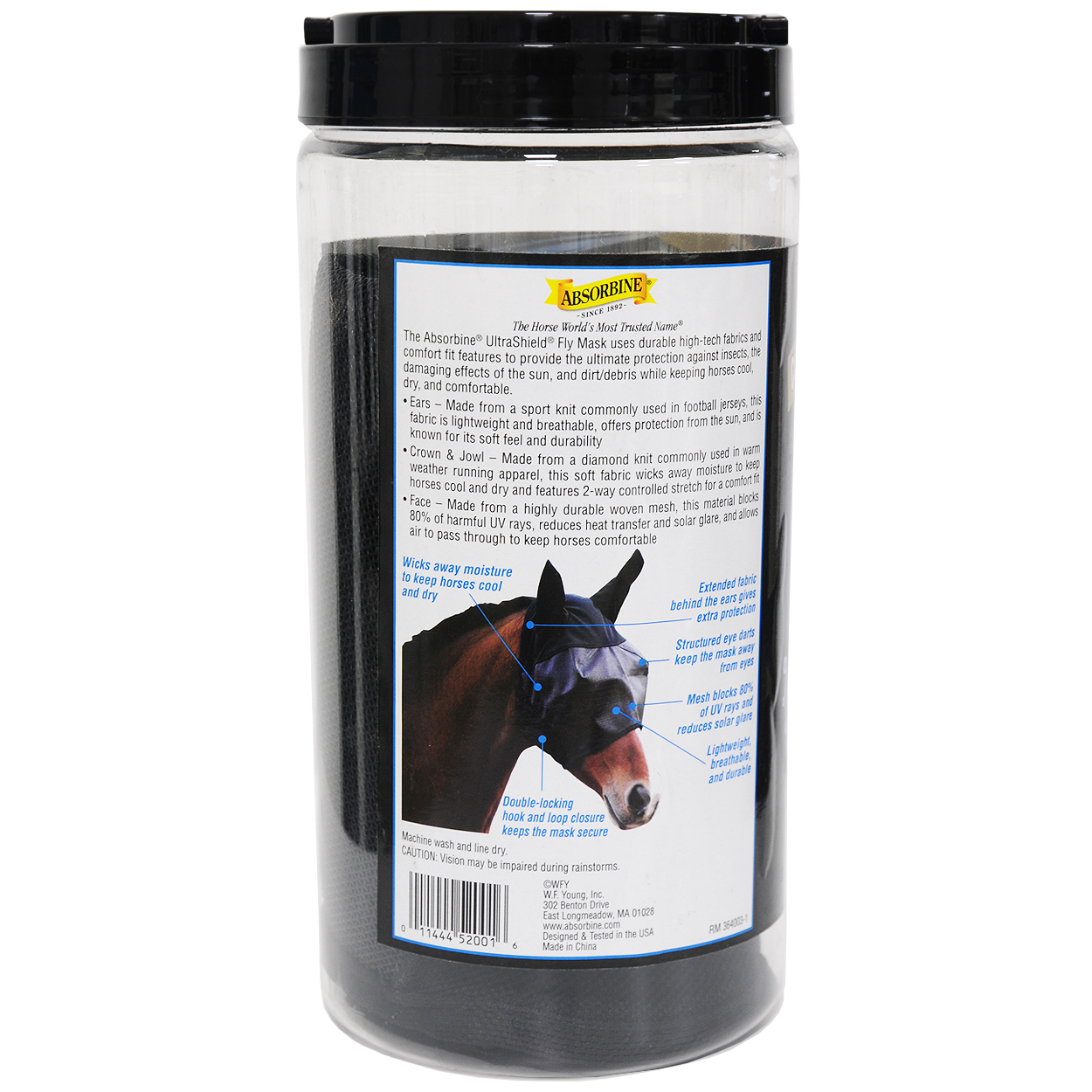 Absorbine Ultrashield EX Fly Mask