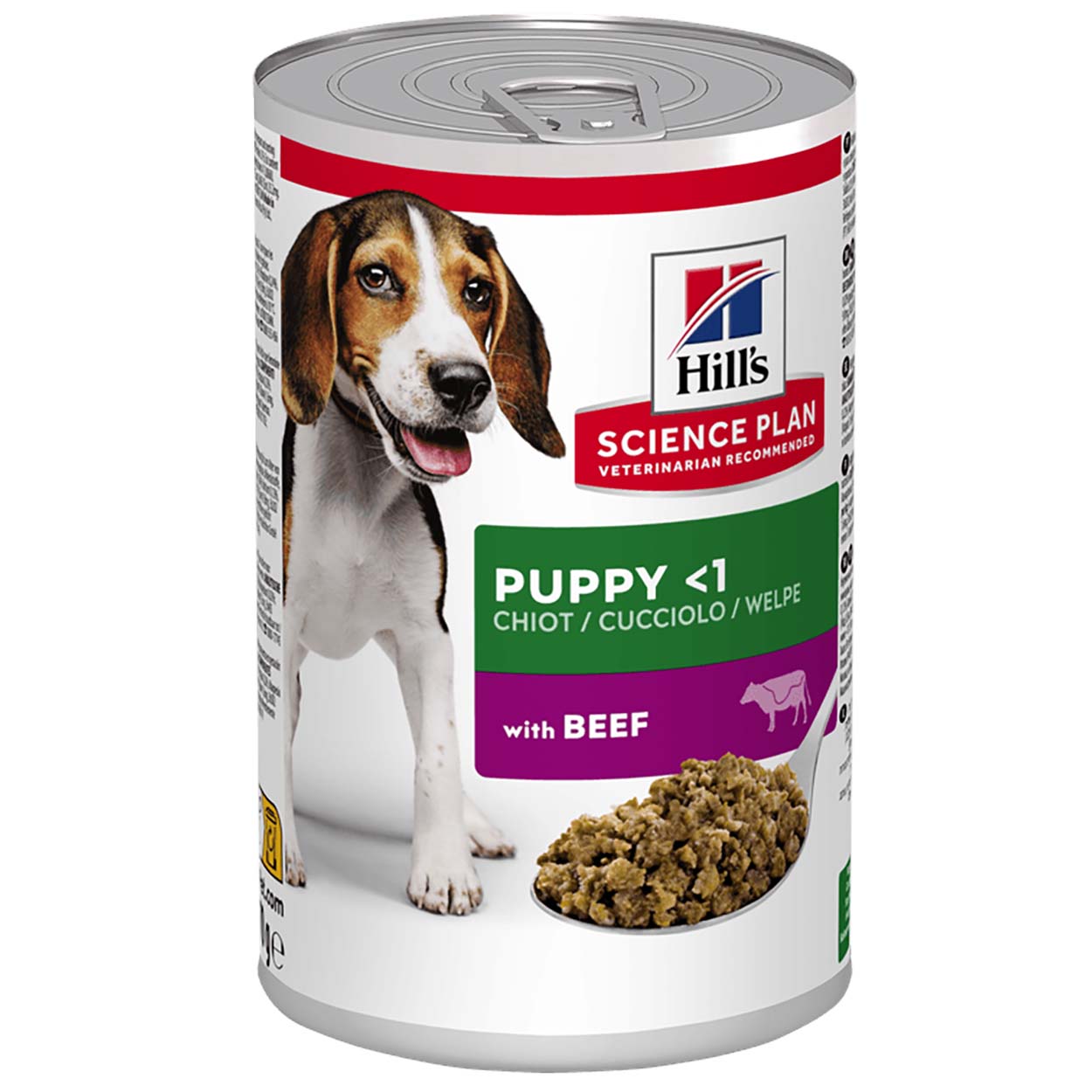 Hills Science Plan Hund Puppy Welpenfutter Rind 12x370g Dose