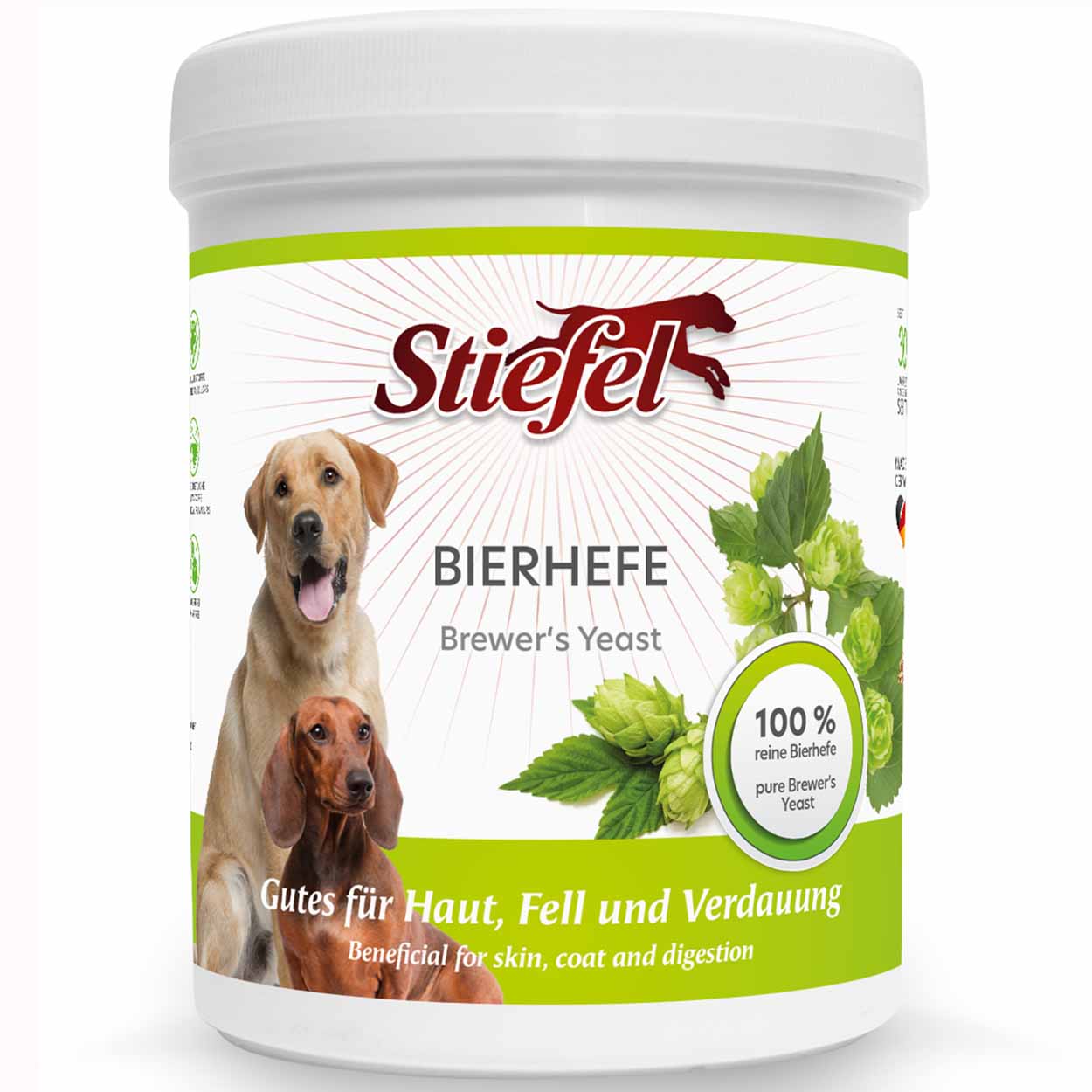 Stiefel Bierhefe Hund 500g