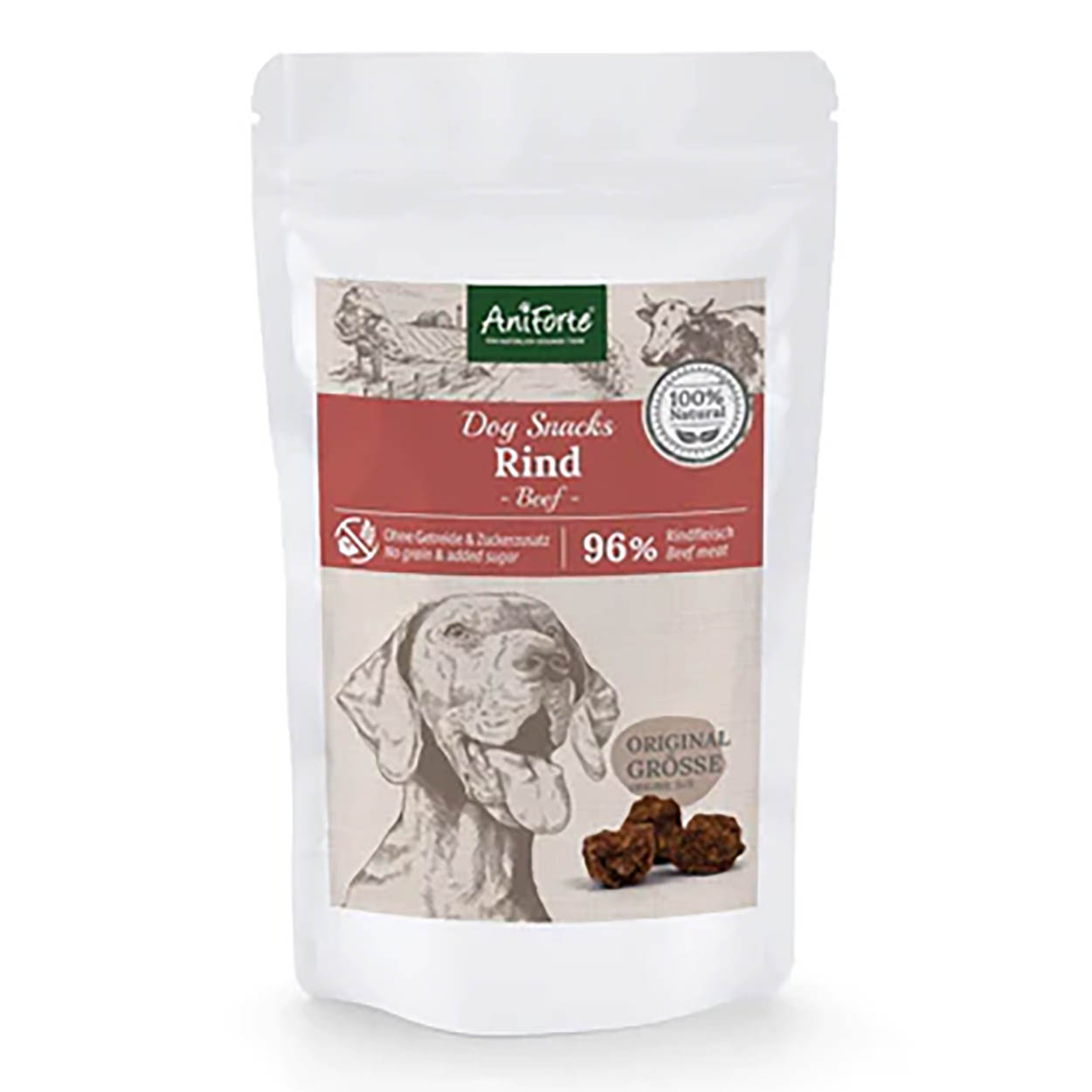 AniForte Dog Snacks Rind 150g