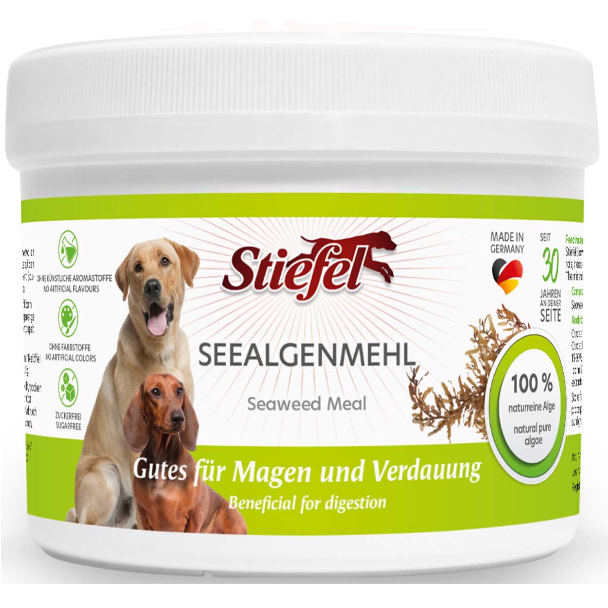 Stiefel Seealgenmehl Hund 250g