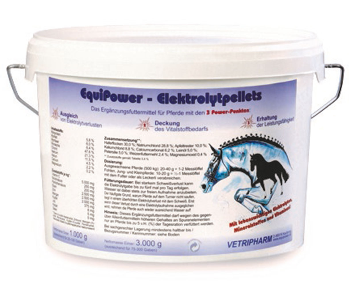 EquiPower Elektrolytpellets 3kg