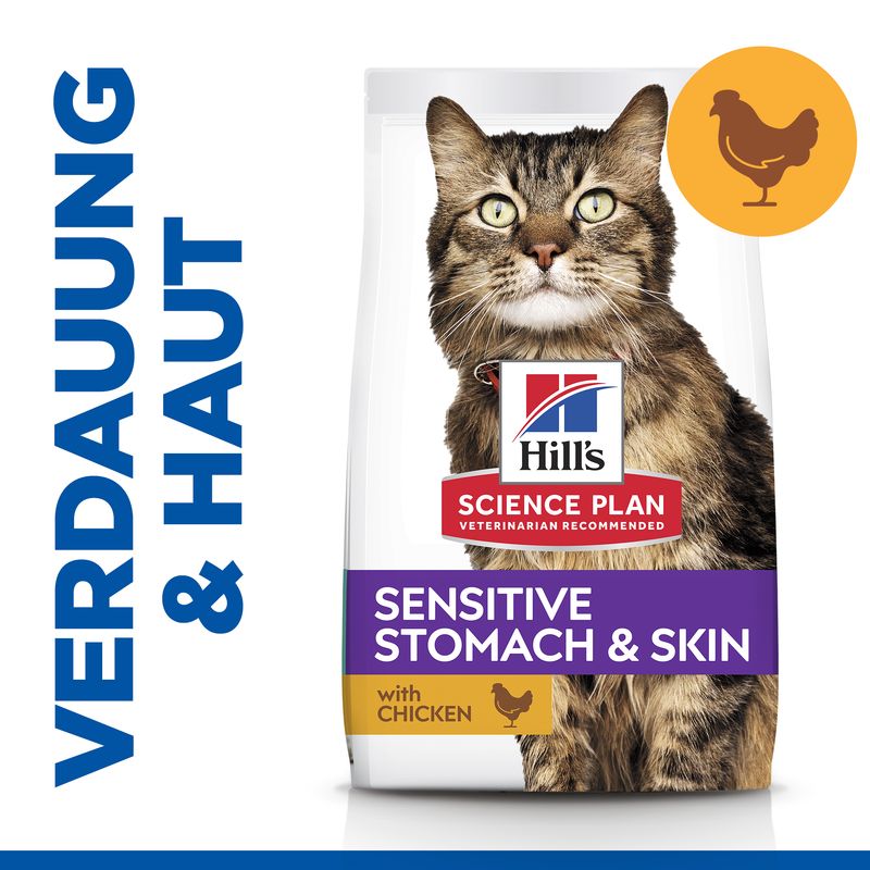 Hills Science Plan Katze Sensitive Stomach & Skin Adult 7kg