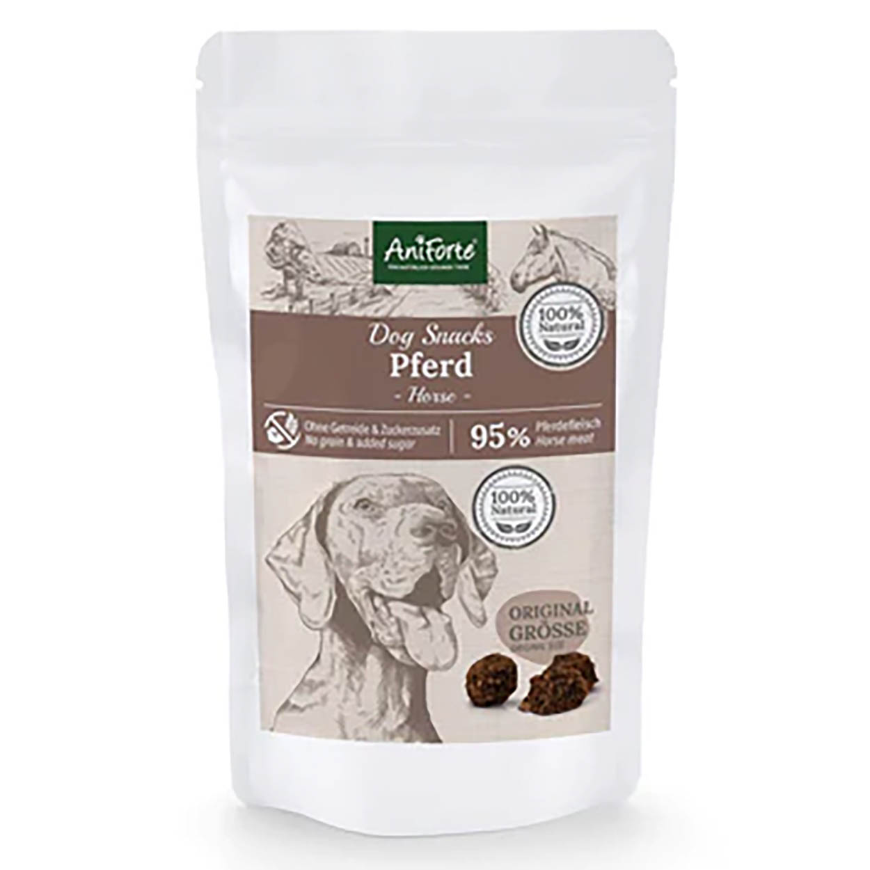 AniForte Dog Snacks Pferd 150g