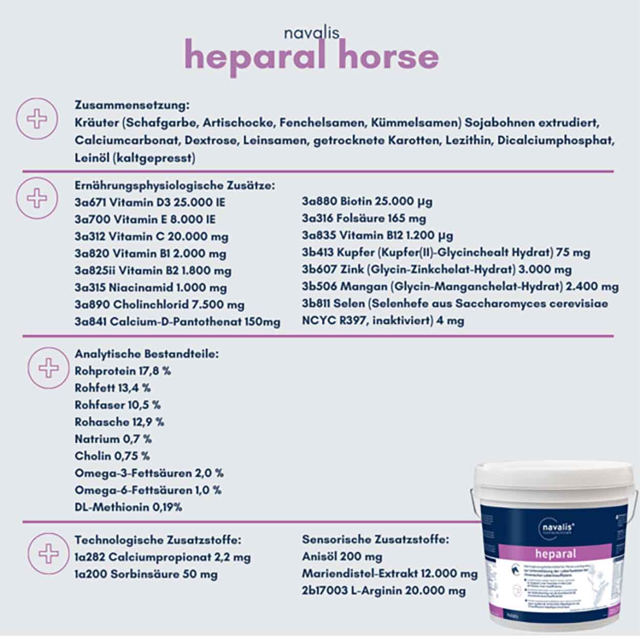 Heparal horse 5kg