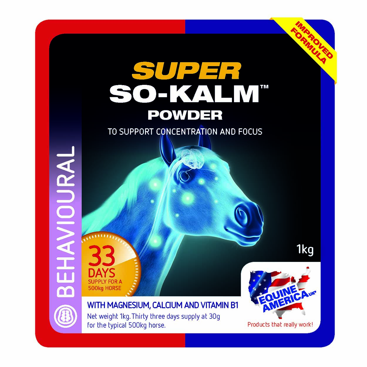 Equine Super So Kalm Powder 1kg