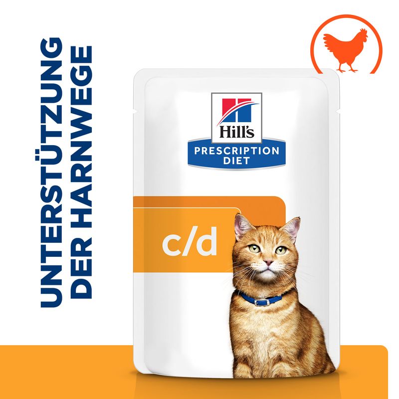 Hills Feline c/d multicare Huhn 12x85g