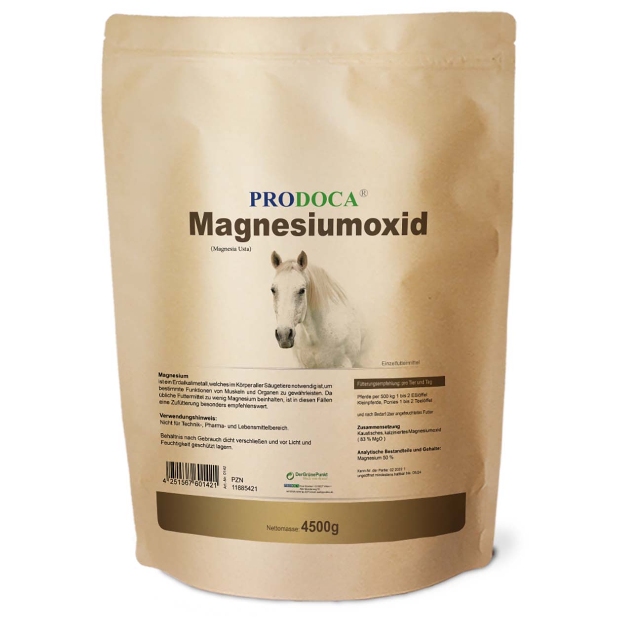 Prodoca Magnesiumoxid Pferd 2,5kg