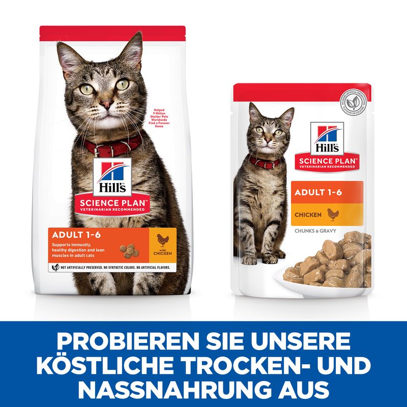 Hills Science Plan Katze Adult Frischebeutel