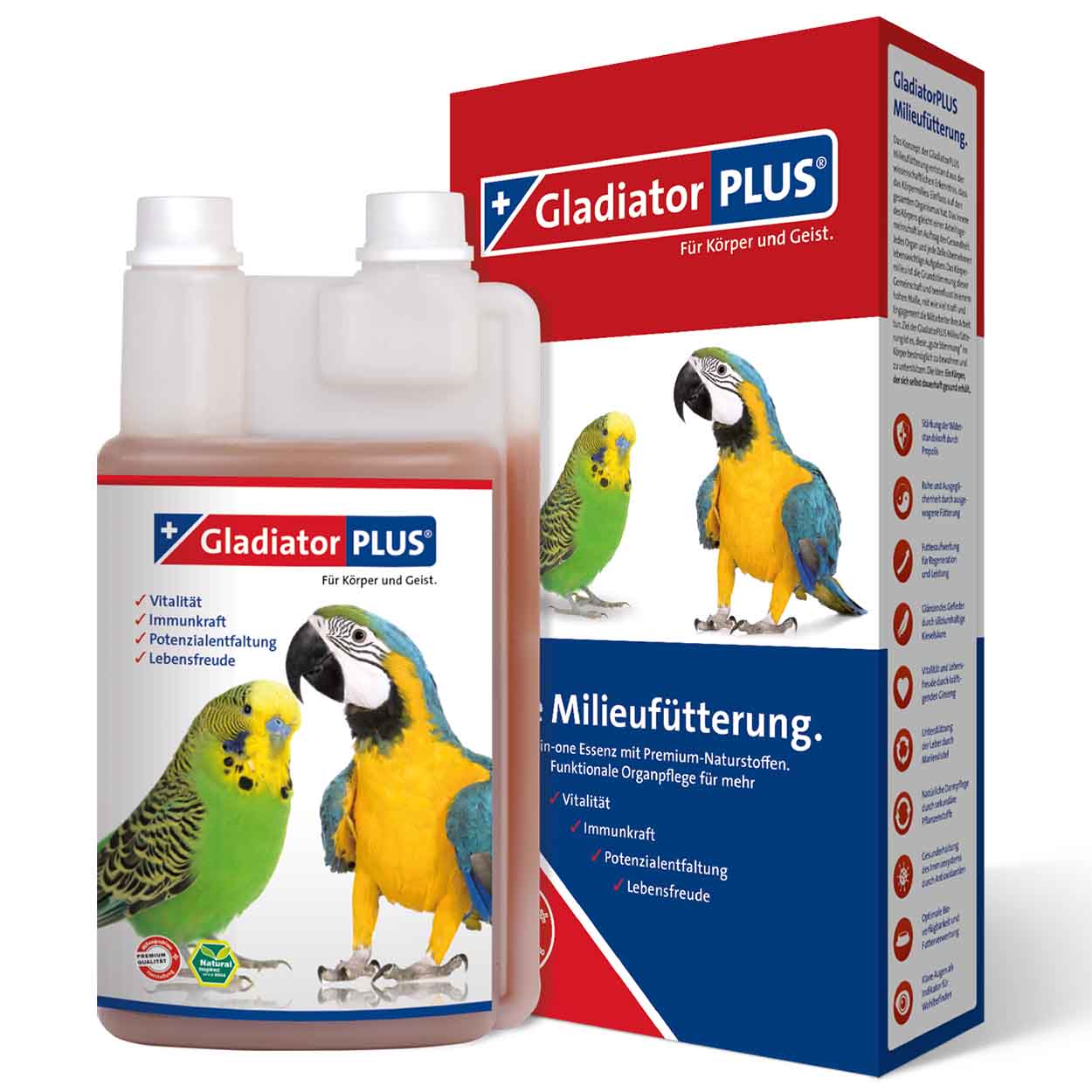 Gladiator Plus Vögel