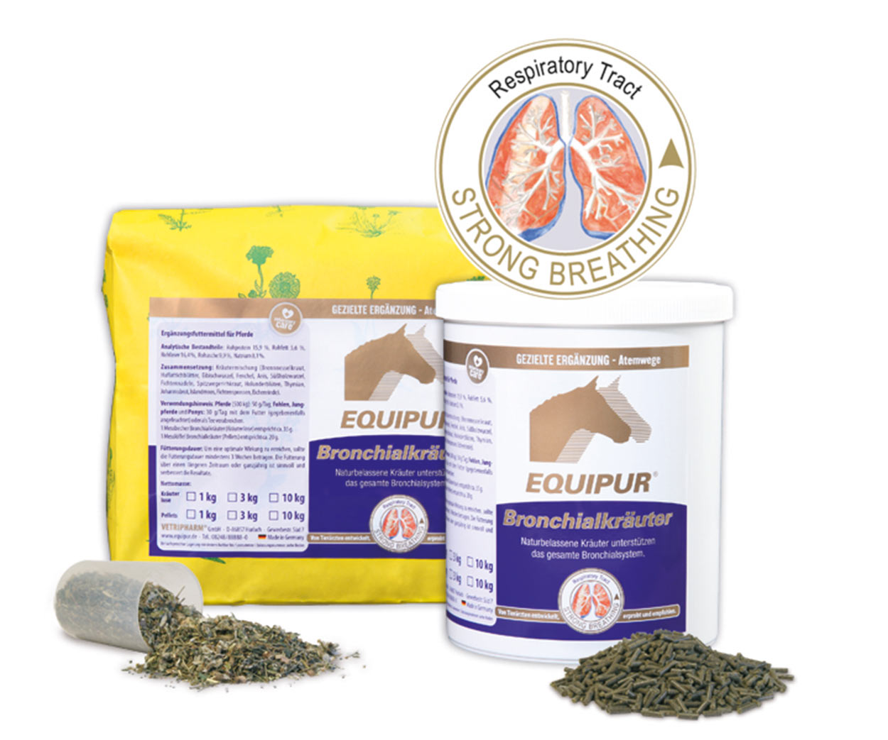 Equipur Bronchialkräuter Pellets 10kg