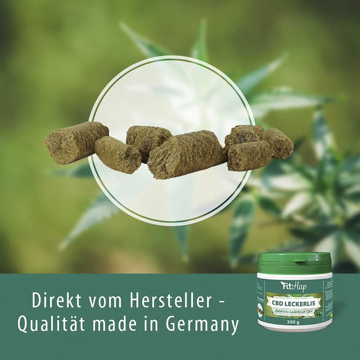 cdVet Fit-Hap CBD Leckerlis 300g