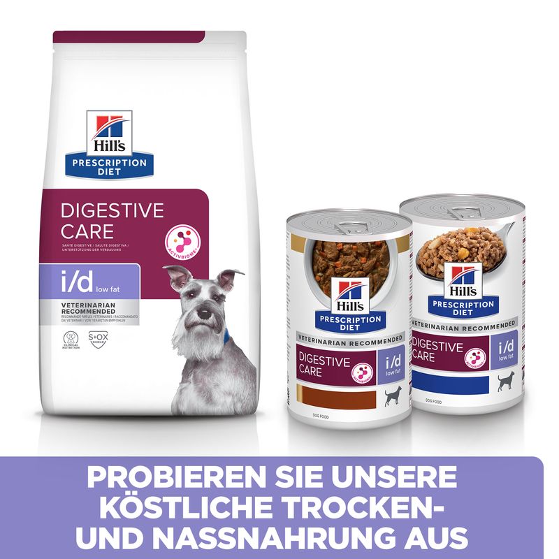 Hills Canine i/d low fat Ragout Huhn Gemüse 354g