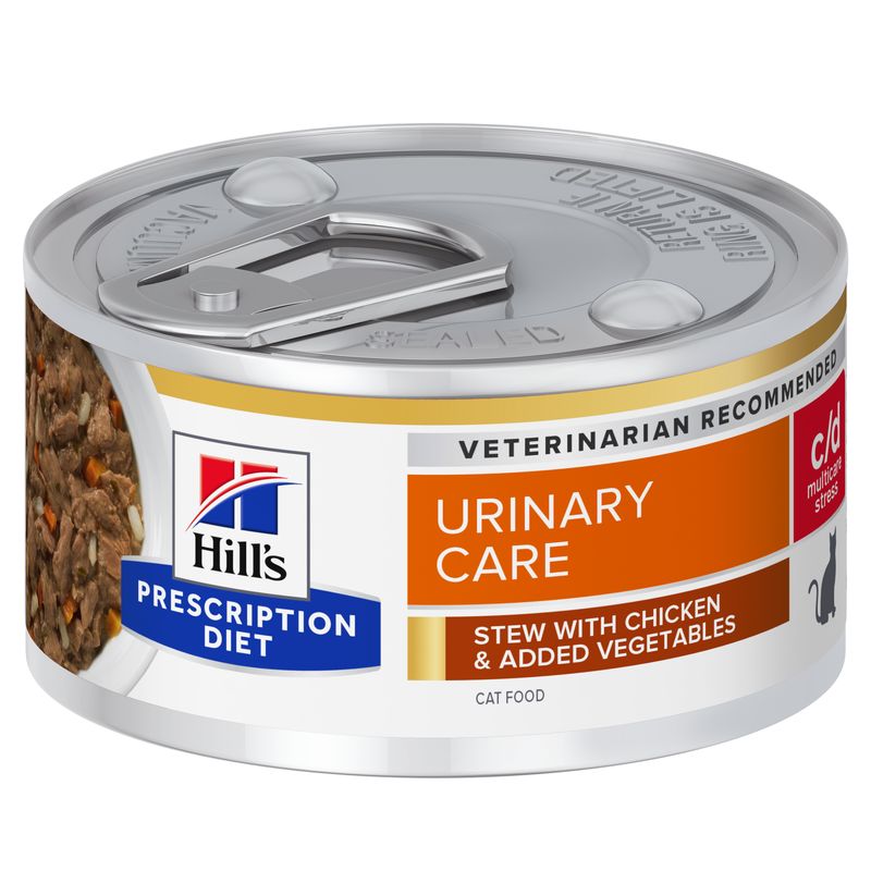 Hills Feline c/d multicare Stress Ragout Huhn 24x82g