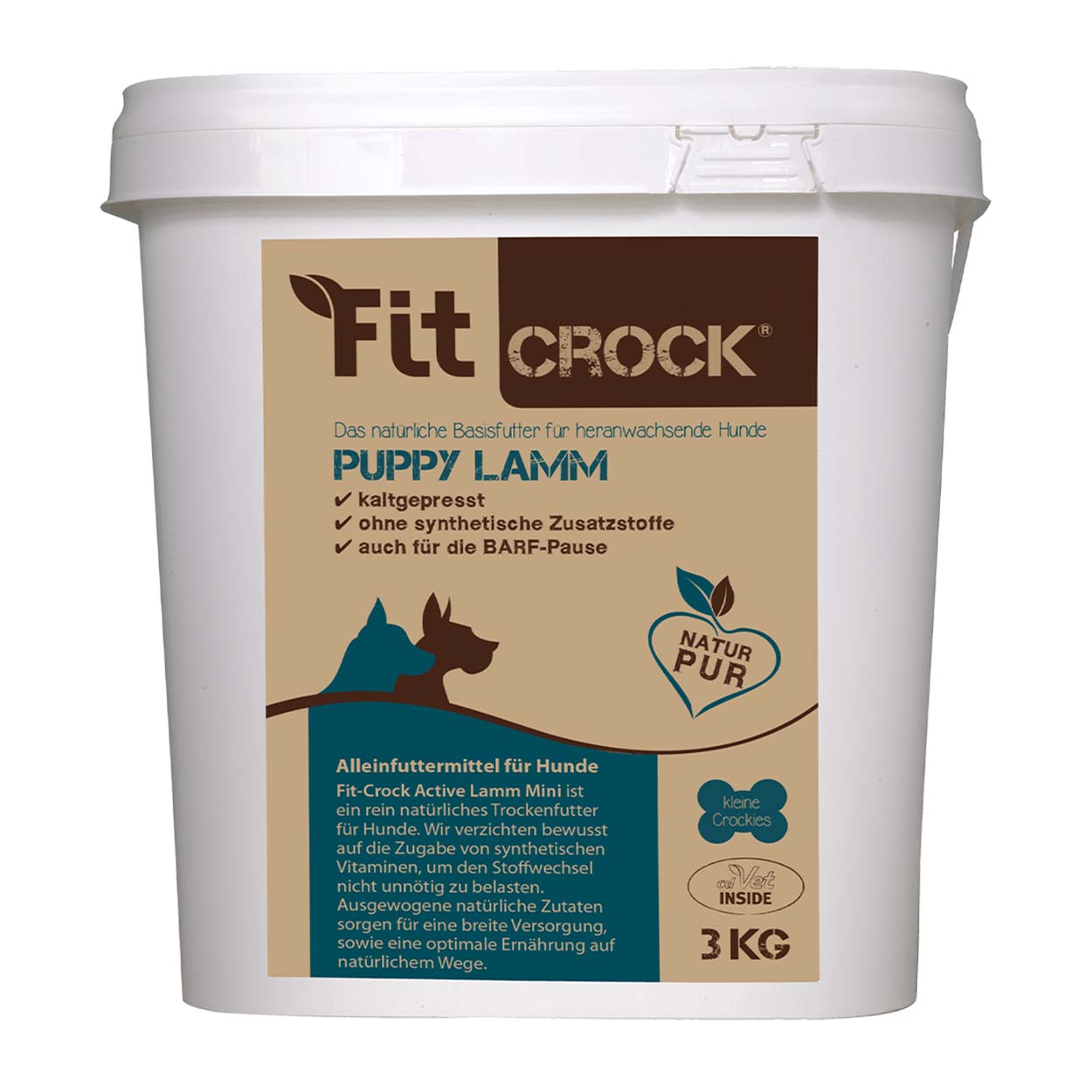 cdVet Fit-Crock Puppy Lamm 3kg