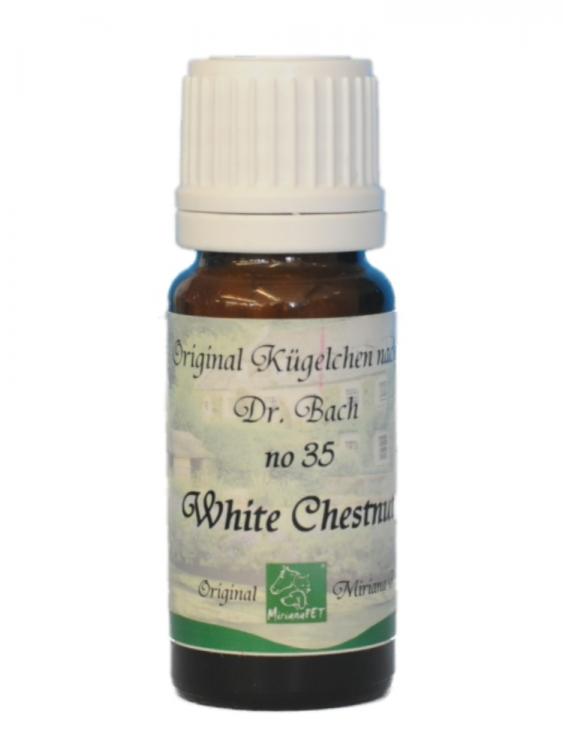 Bachblüten 35 White Chestnut Globuli 10g