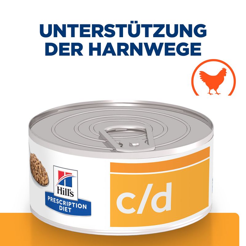 Hills Feline c/d multicare Huhn 24x156g