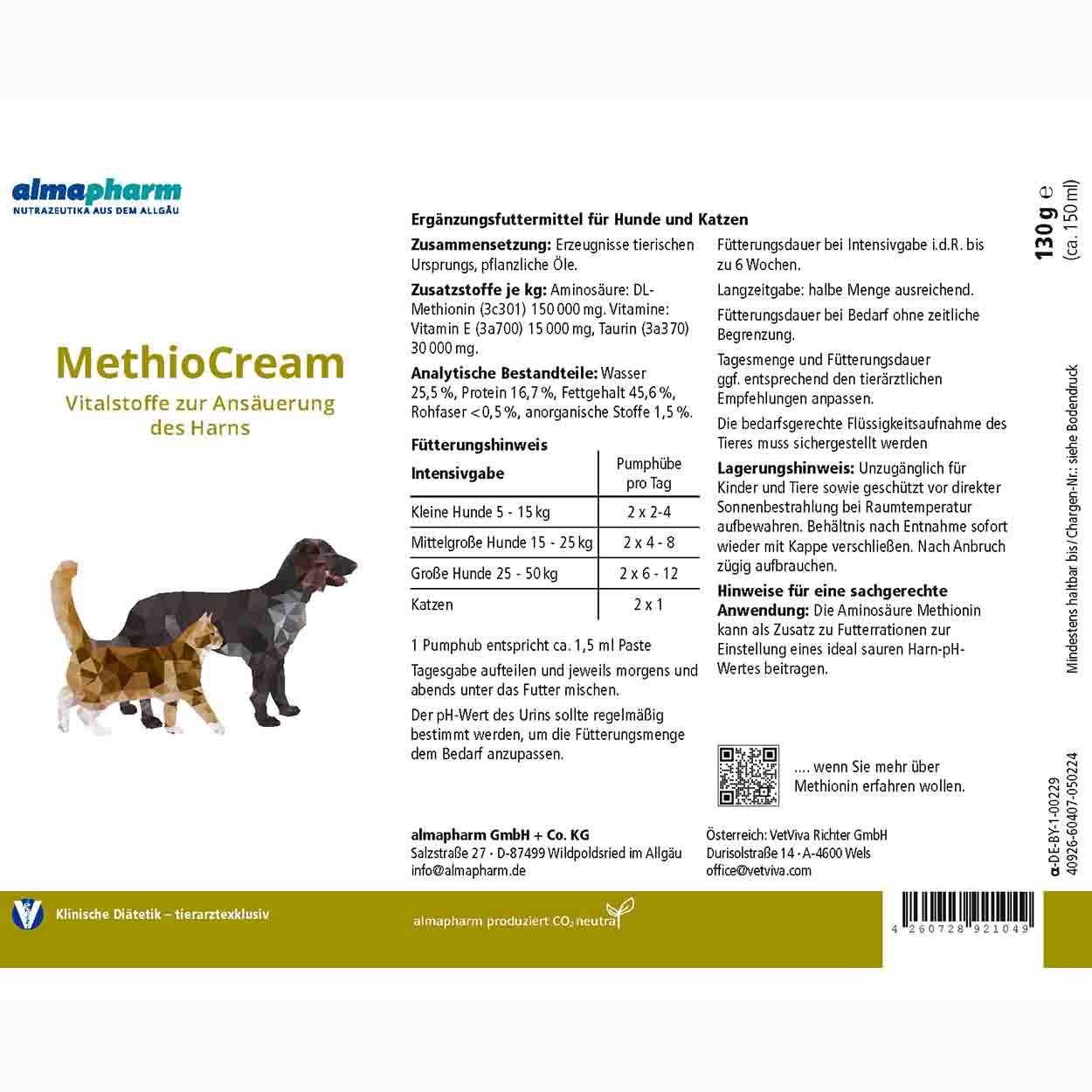 MethioCream 150ml