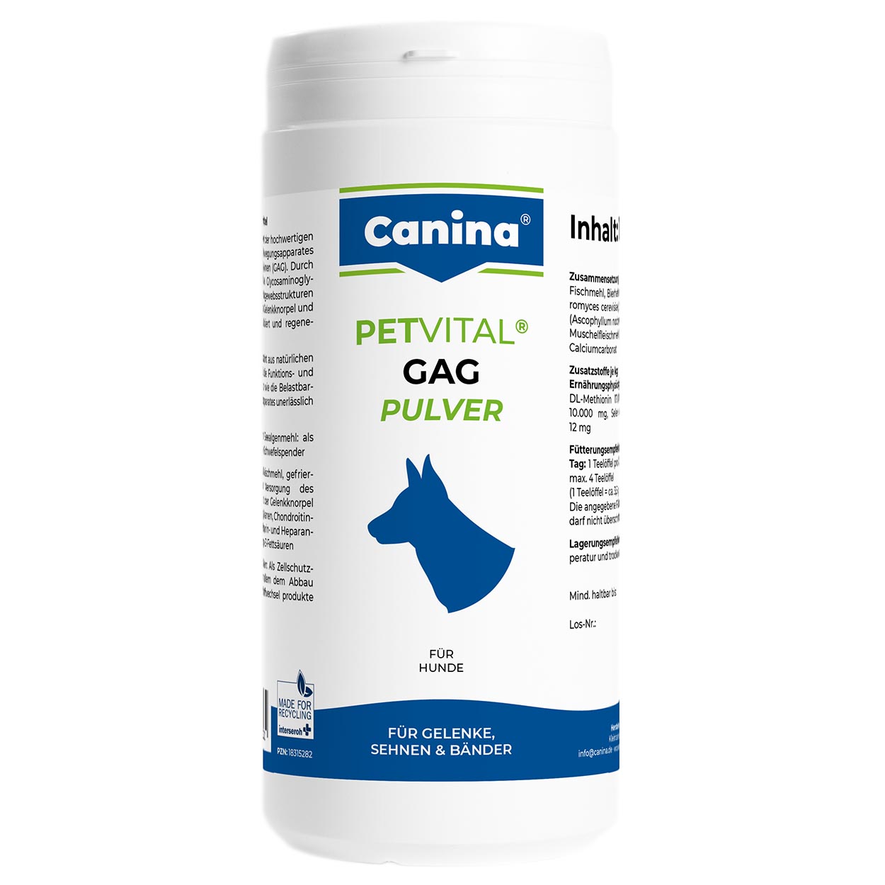 Canina Petvital GAG Pulver