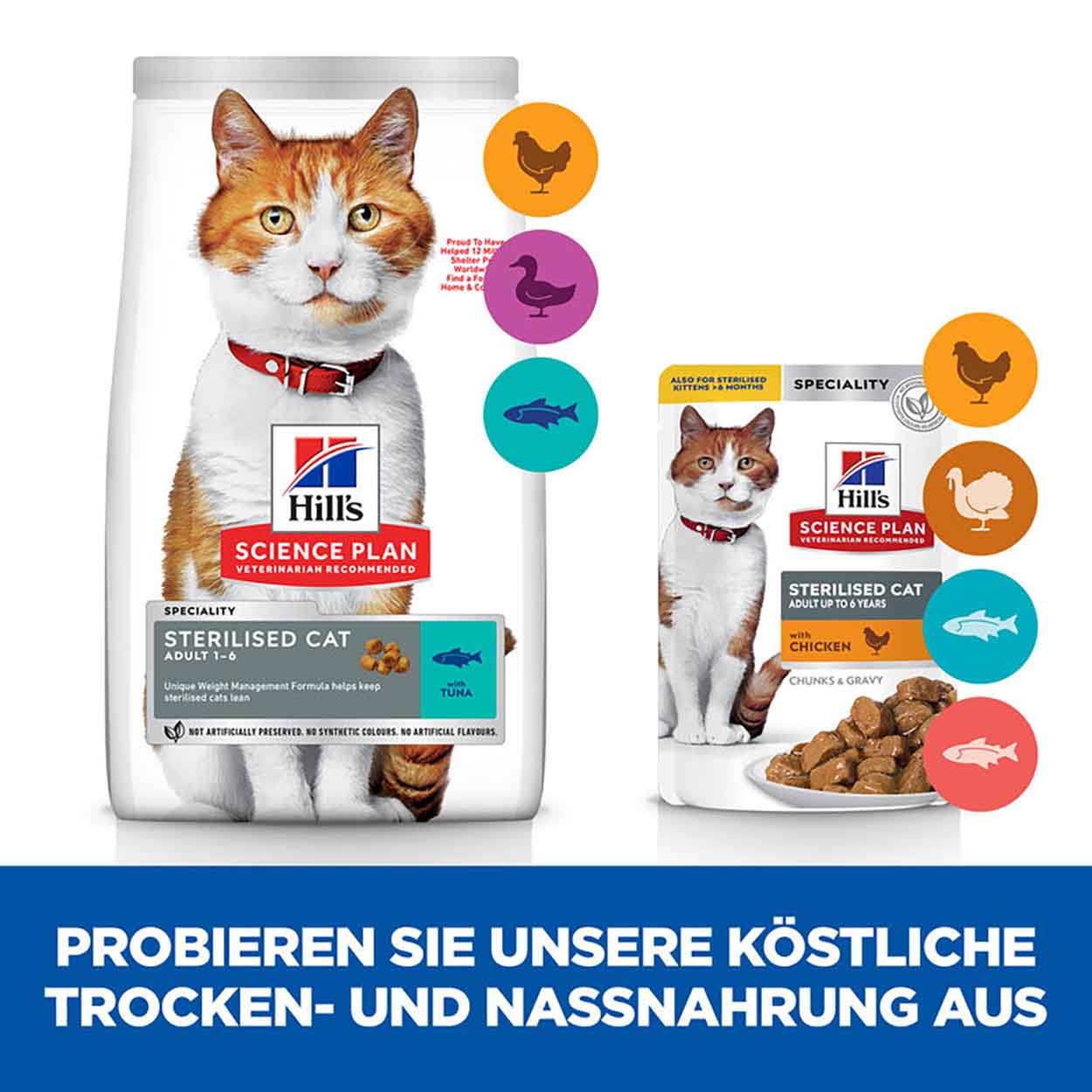 Hills Science Plan Katze Sterilised Cat Adult Thunfisch 10kg