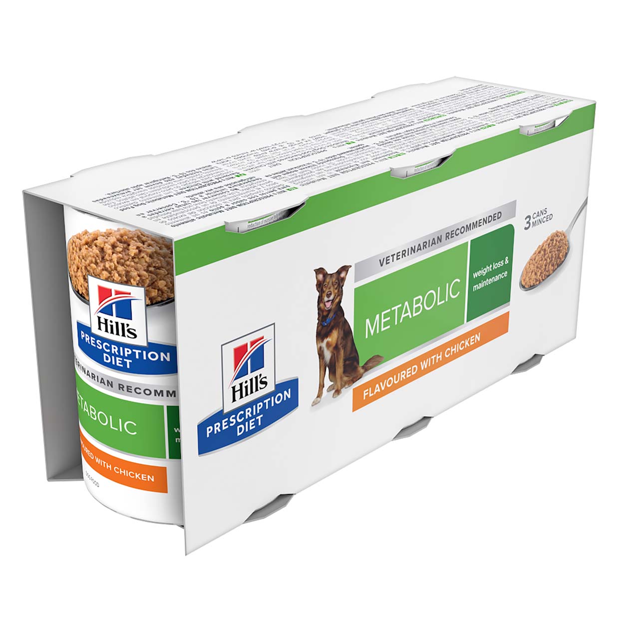 Hills Canine Metabolic Huhn 3x370 g