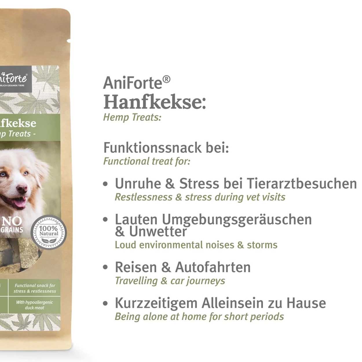 AniForte Hanfkekse Hund