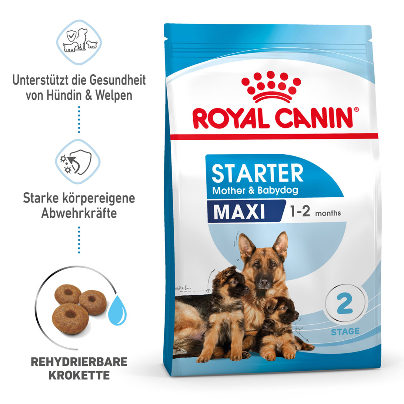 Royal Canin Hund Maxi Starter 15kg