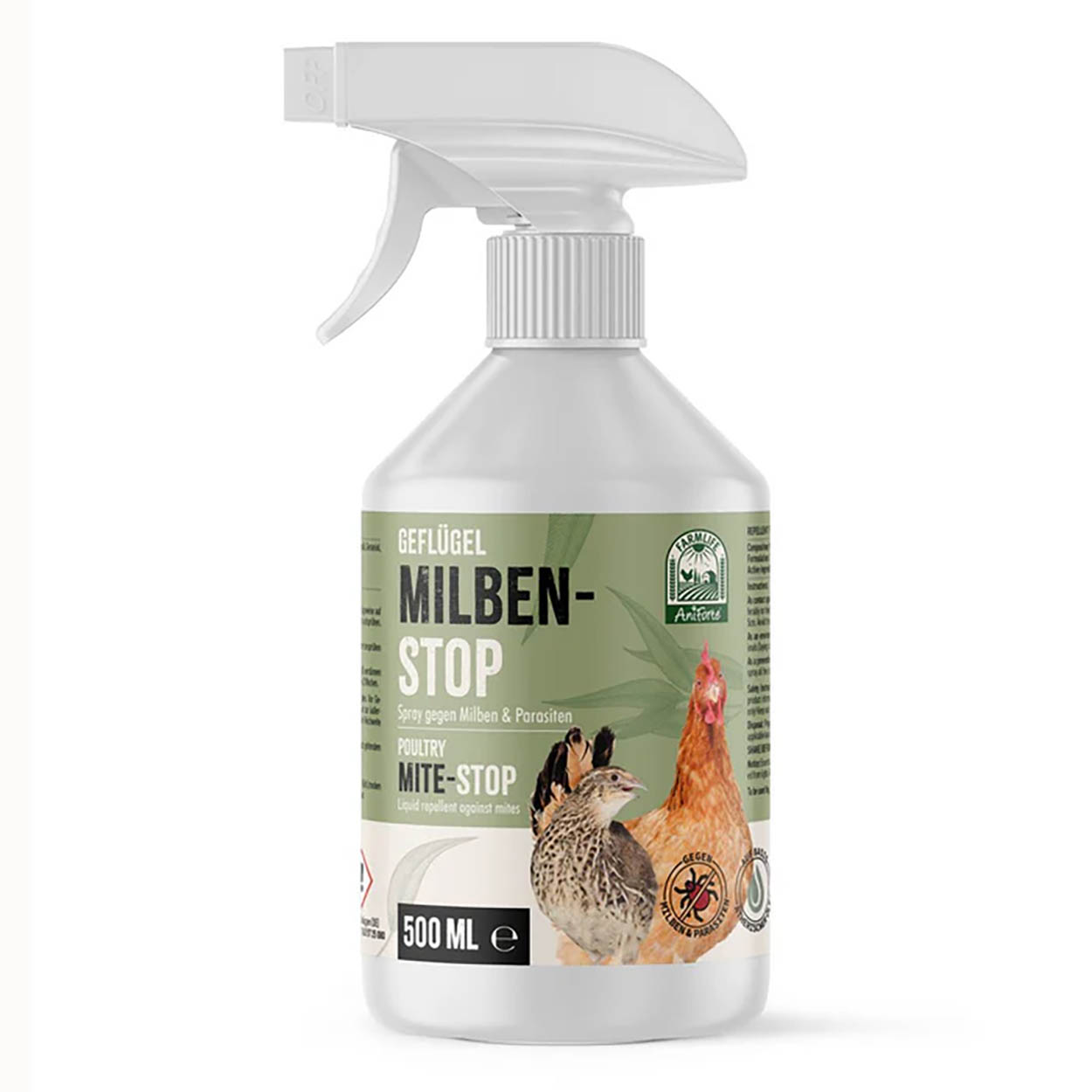 AniForte Milben Stop Spray für Geflügel 500ml