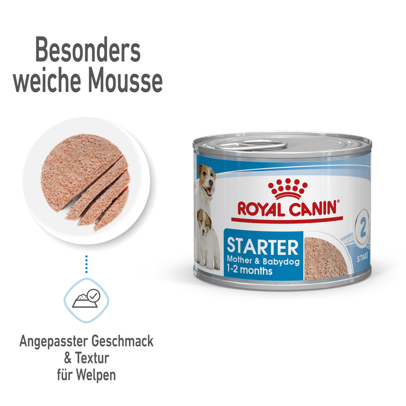 Royal Canin Hund Starter Mousse 12x195g