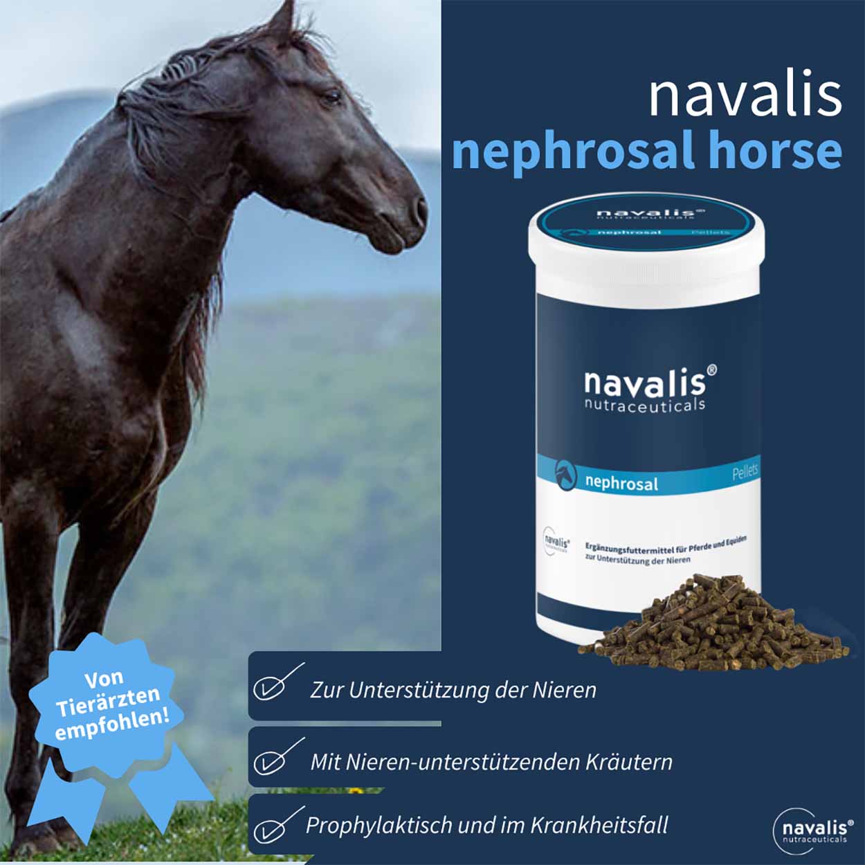 Nephrosal horse Pellets 850g