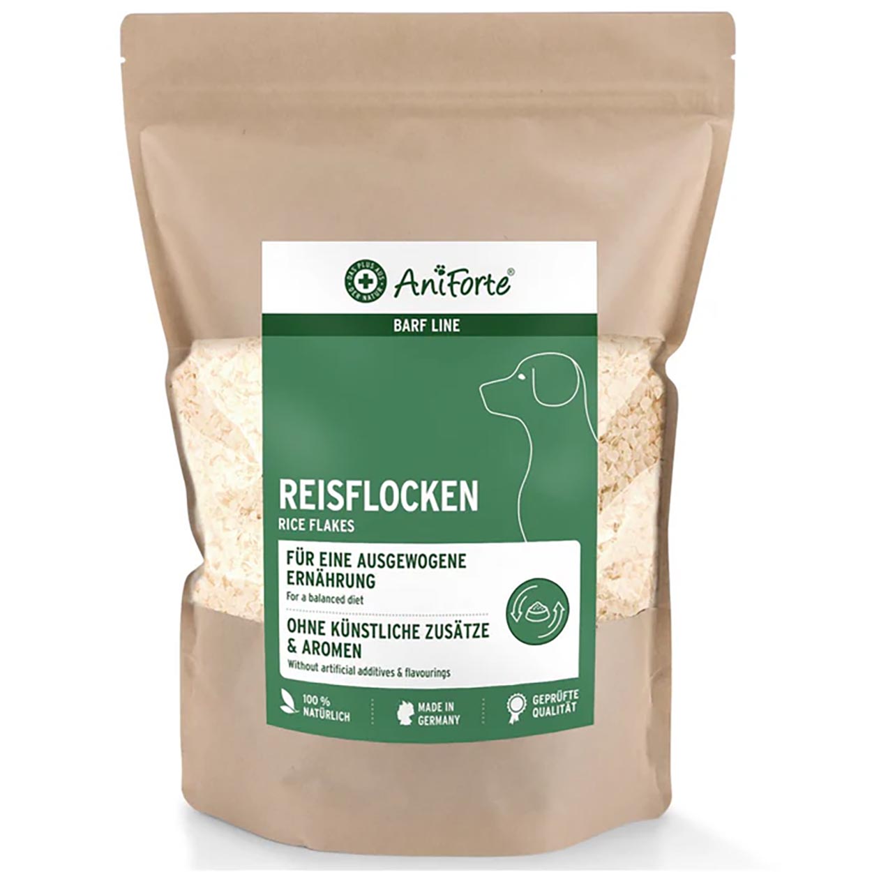 AniForte BARF-Line Reisflocken 1kg