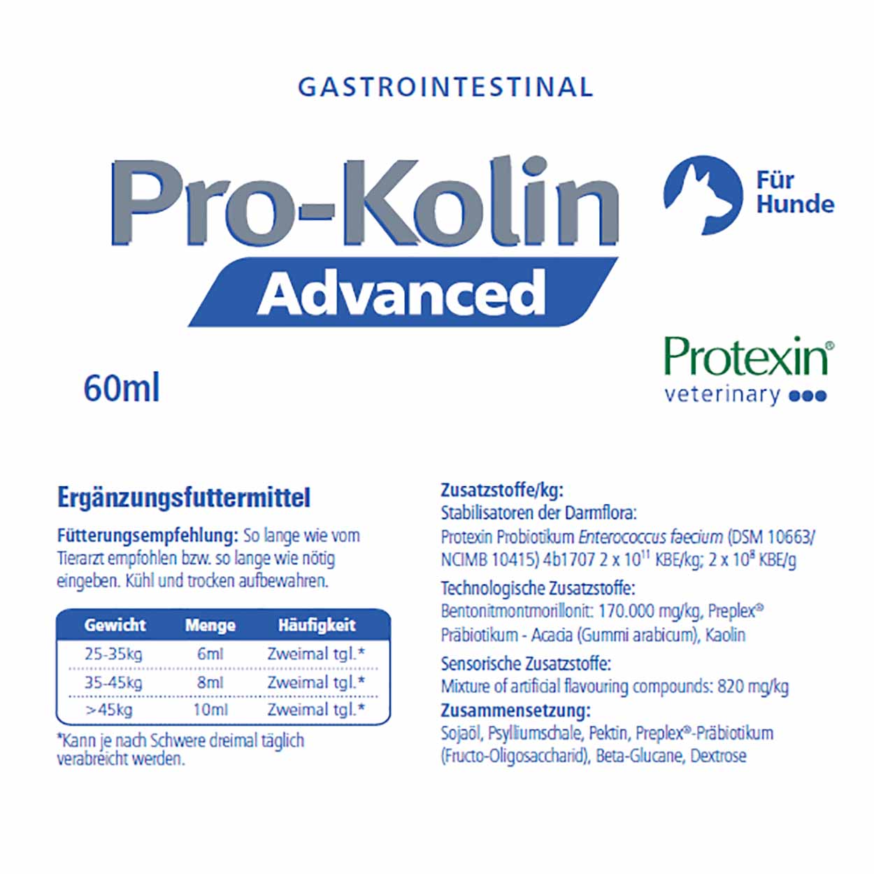 Pro-Kolin Advanced dogs 60ml