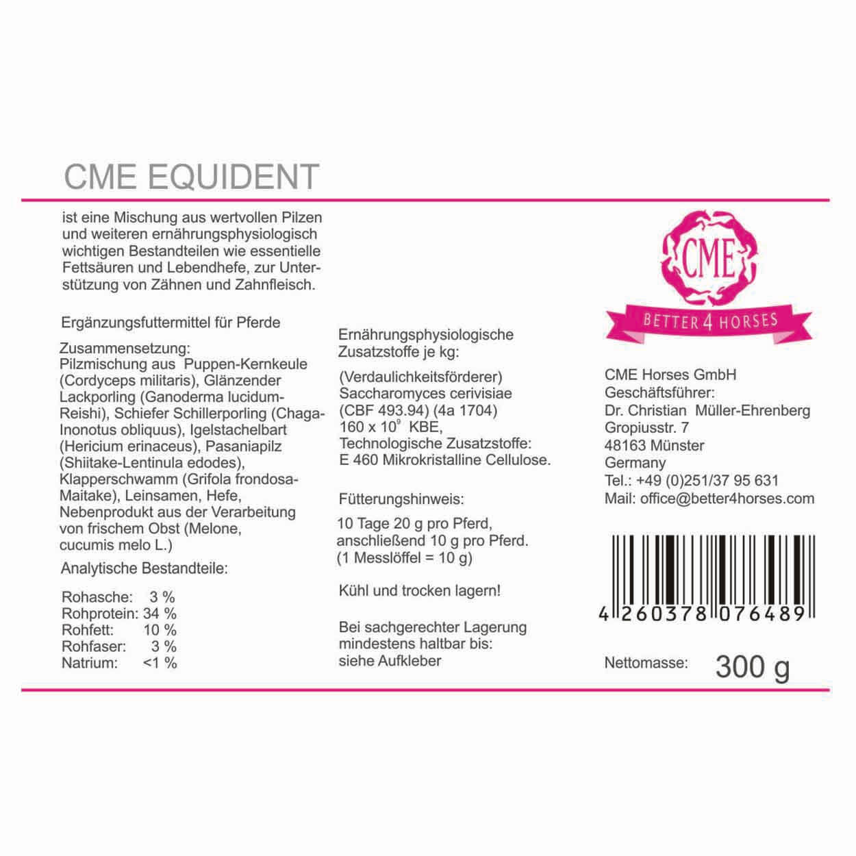 CME EquiDent 300g