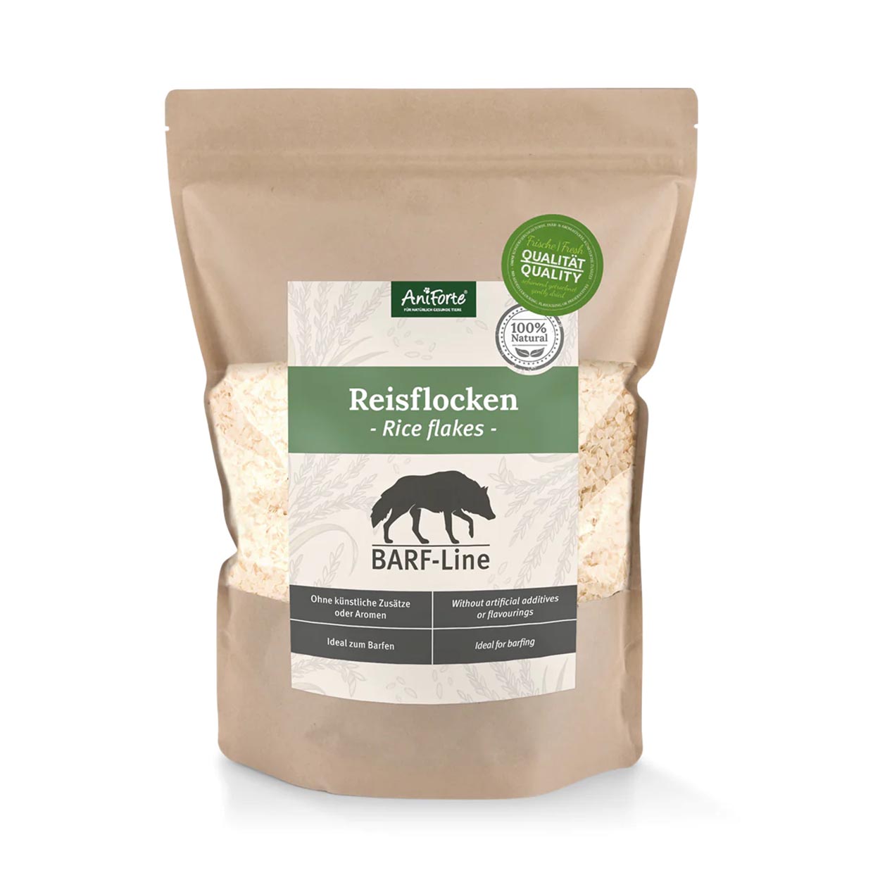 AniForte BARF-Line Reisflocken 1kg