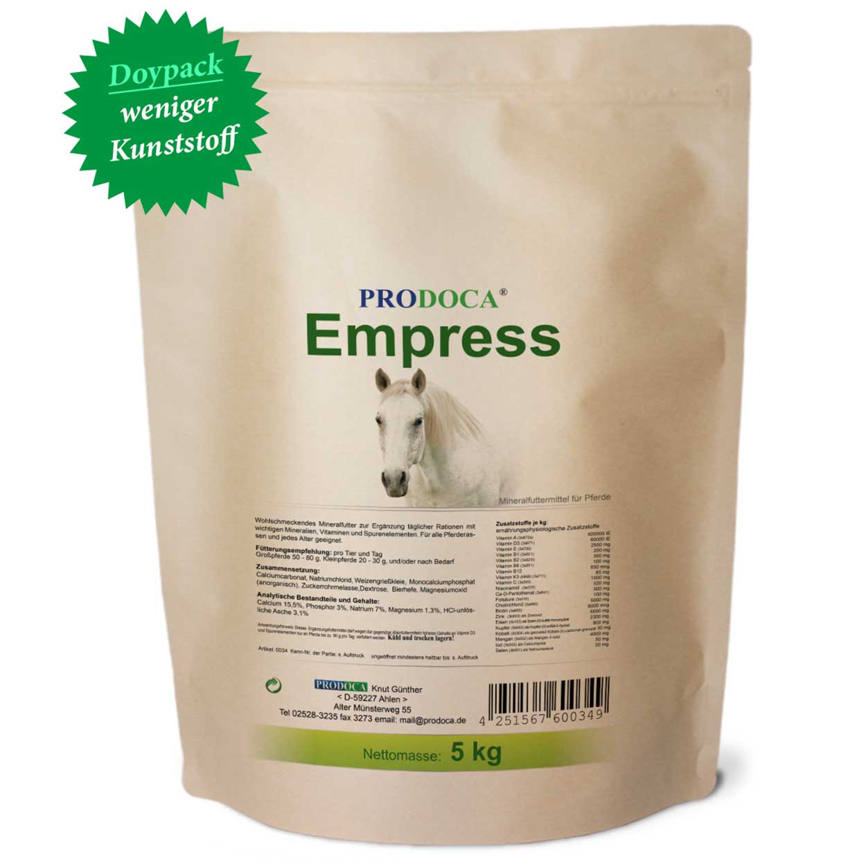 Prodoca Empress Pferd 5kg