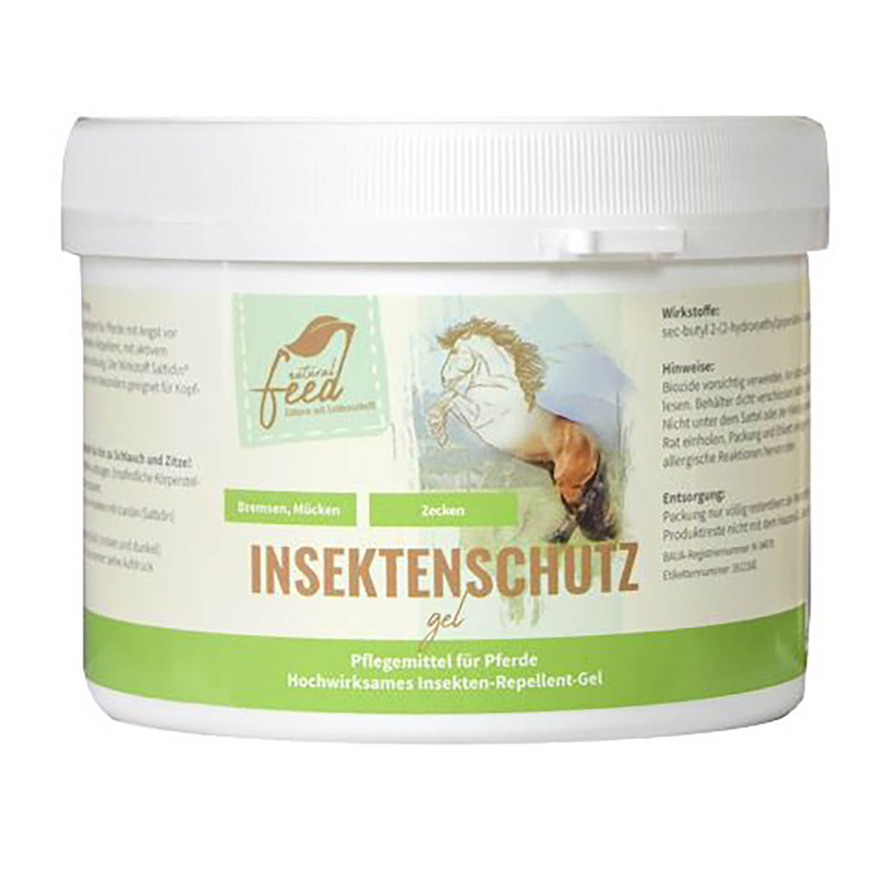 Natural Feed Insektenschutz Gel 500ml