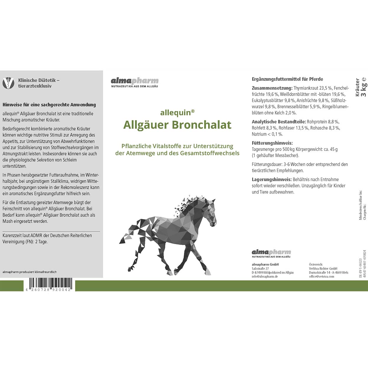 allequin Allgäuer Bronchalat 3kg