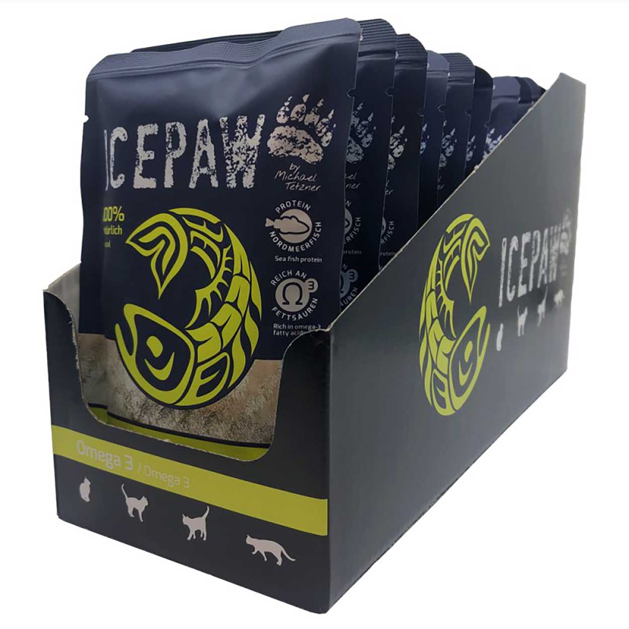 Icepaw Omega 3 Katze 12x85g